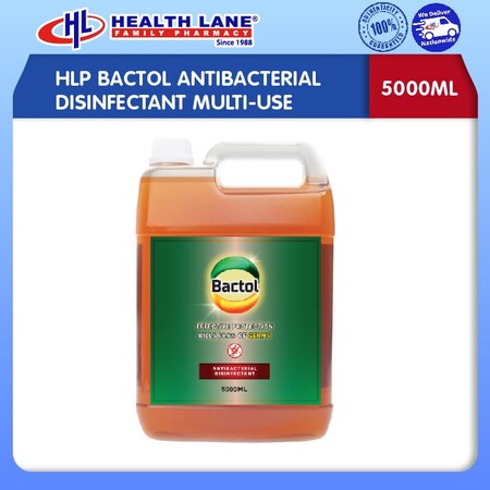 HLP BACTOL ANTIBACTERIAL DISINFECTANT MULTI-USE 5000ML